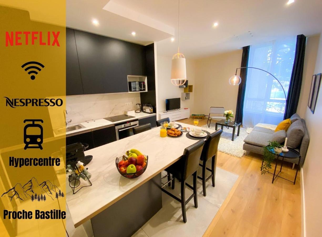 Le Huppe, Hypercentre, Proche Bastille, Wifi Illimite & Netflix グルノーブル エクステリア 写真